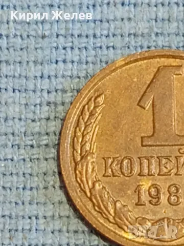 Стара монета 1 копейка 1989г. СССР рядка за КОЛЕКЦИЯ ДЕКОРАЦИЯ 37808, снимка 3 - Нумизматика и бонистика - 48037779