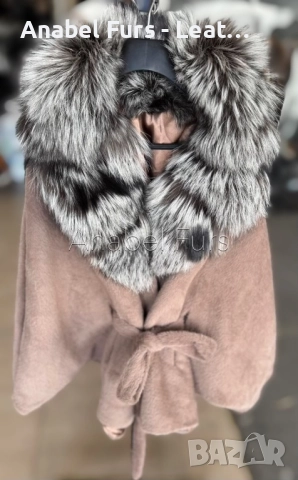 Дамски палта от естествена кожа и естествен косъм, снимка 12 - Палта, манта - 51764596