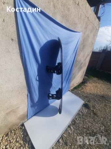 Сноуборд BURTON PROGRESSION 163Wсм. С автомати WIDE, WOODCORE, sidewall, ROCKER  , снимка 10 - Зимни спортове - 52770502