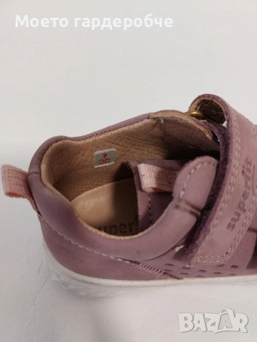 Маратонки за момиче Superfit номер 25 естествена кожа, снимка 5 - Детски маратонки - 53161353