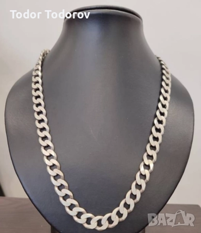 купувам голям сребърен ланец 