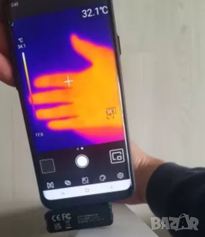 Професионална ТЕРМОКАМЕРА за телефон или таблет