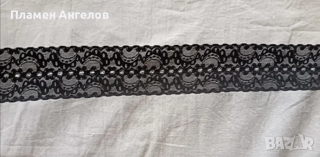 Дантела-еластична ликра, коприна, снимка 2 - Други - 49685984