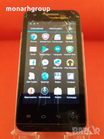 Телефон Prestigio MultiPhone 4040 Duo /спукан екран/