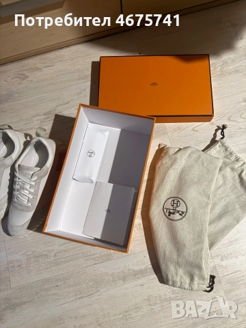 Hermes Bounce сникърси , снимка 5 - Маратонки - 52754877