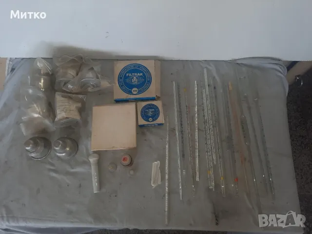 Лабораторни стъклени колби и пипети, снимка 9 - Лаборатория - 48434077