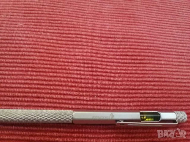 Метален химикал с нивелир. , снимка 5 - Колекции - 29042905