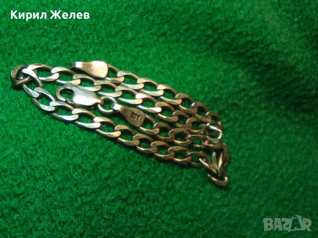 СРЕБЪРНА ГРИВНА СРЕБРО 925 КЛАСИЧЕСКА ЗДРАВА ПЛЕТКА 25606, снимка 3 - Гривни - 35716766