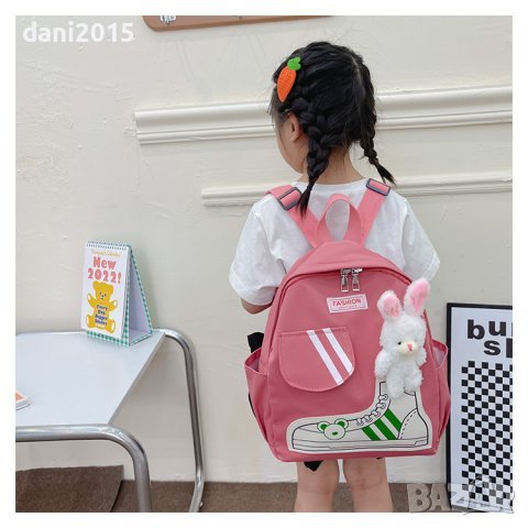 Детска ученическа раница със зайче Fashion, снимка 11 - Раници - 43057691