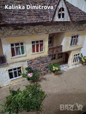 Макети на къщи-ръчна изработка., снимка 2 - Декорация за дома - 53055387