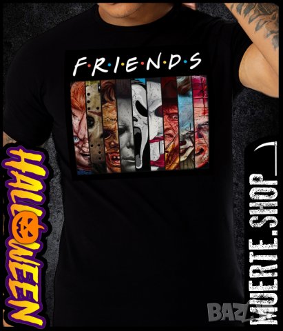 Тениска с щампа   FRIENDS, снимка 1 - Тениски - 38339248