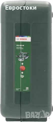 Ексцентрикова шлайфмашина Bosch PEX 400 AE (370 W, в куфар), снимка 5 - Други инструменти - 47539467