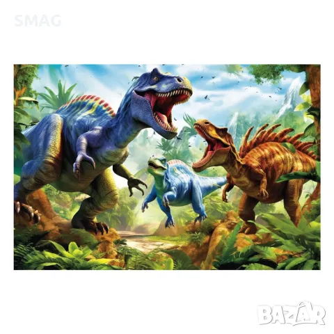 Пъзел Динозаври (104 части) S_1239484, снимка 2 - Игри и пъзели - 48850078