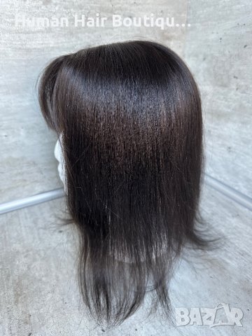 Топер/Тупе 100% естествена коса , снимка 8 - Аксесоари за коса - 43198090