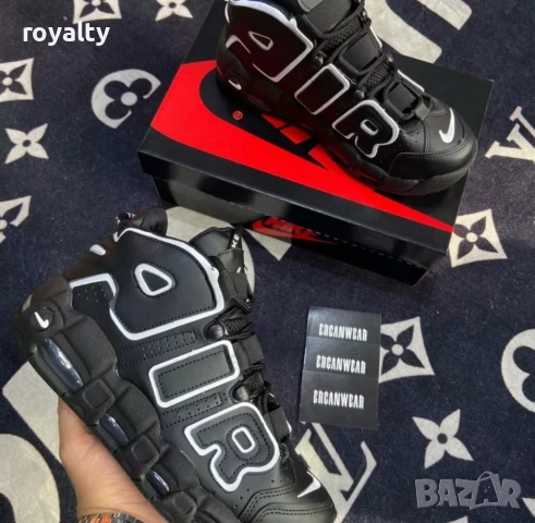 Nike Air Uptempo Черни Маратонки 36-44 Номер 