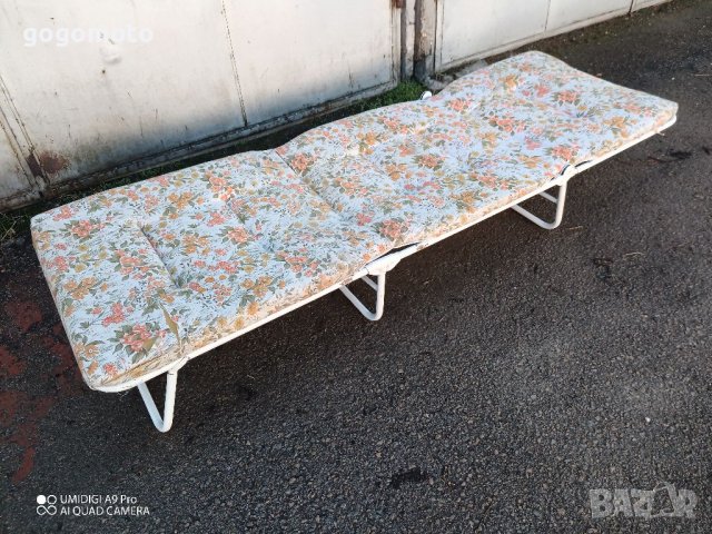 Легло, креват туристически сгъваем къмпинг с матрак, дюшек KETLER, снимка 4 - Къмпинг мебели - 39380500