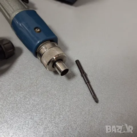 Комплект! Захранващ блок с Електромеханична отвертка СМ-ЕМО-22 1988 г., снимка 9 - Отвертки - 49750147