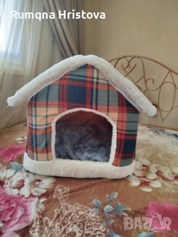 Къща за малко кученце 