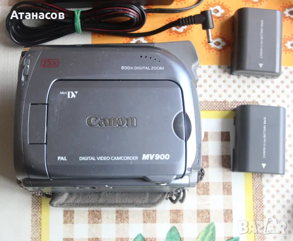 Canon MV900 MiniDV Camcorder видеокамера, снимка 2 - Камери - 50193101