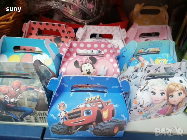 Кутийки за лакомства с различни герои, снимка 4 - Други - 35540602