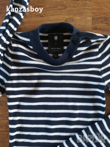 g-star exly stripe r dress knit wmn - страхотна рокля КАТО НОВА, снимка 3 - Рокли - 34686075