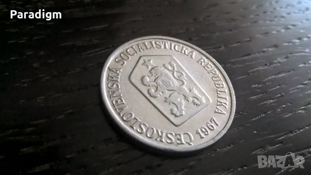 Монета - Чехословакия - 10 халера | 1967г., снимка 2 - Нумизматика и бонистика - 33196902