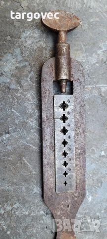 старинна флашка плашка за резби, снимка 3 - Други инструменти - 52925586