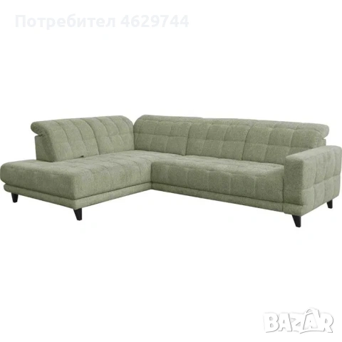 Ъглов диван Esberg с електрически релакс механизъм – ГАРАНЦИОНЕН, снимка 4 - Дивани и мека мебел - 53504055