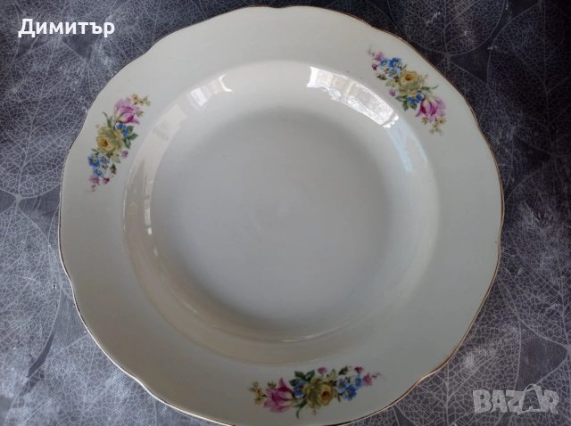 Порцелан посуда супник сосиера плато чиния, снимка 5 - Прибори за хранене, готвене и сервиране - 53366717