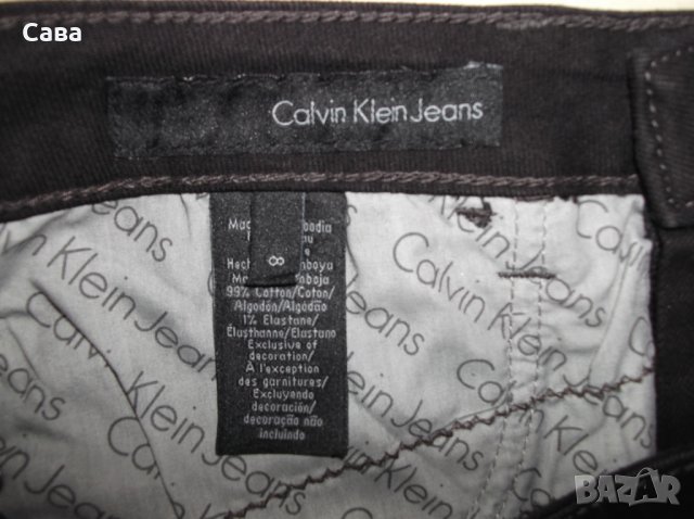 Дънки CALVIN KLEIN JEANS    дамски,Л, снимка 4 - Дънки - 28348521