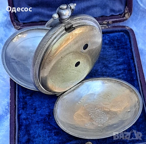 Старинен сребърен Османски джобен часовник , снимка 4 - Антикварни и старинни предмети - 51264841