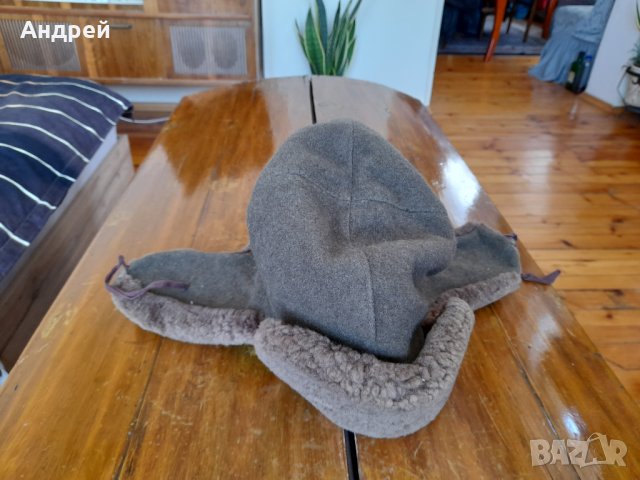 Стара шапка,ушанка #11, снимка 6 - Антикварни и старинни предмети - 36996169