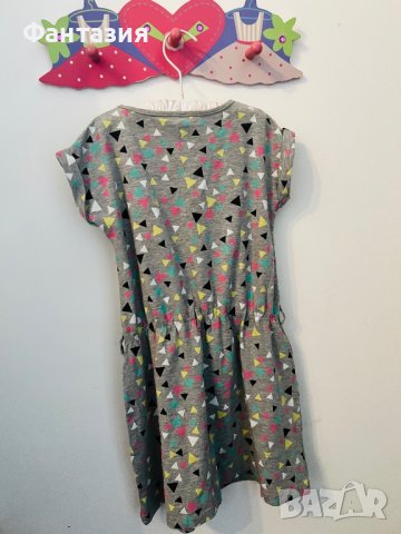 Детска ежедневна памучна рокля, снимка 2 - Детски рокли и поли - 38237880