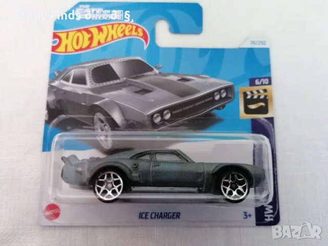 💕🧸 Hot Wheels Ice Charger HW Screen Time 78/250, снимка 1