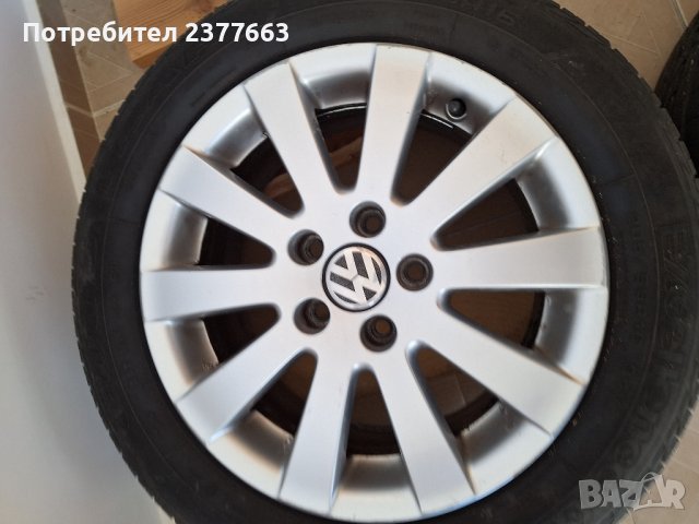 Лети джанти 16" 5х112 Оригинални VW, снимка 2 - Гуми и джанти - 43017912