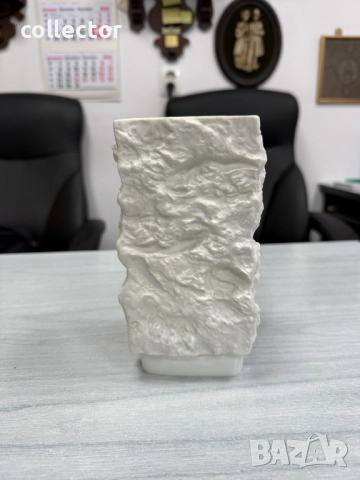 Немска порцеланова ваза - Scherzer. №7655, снимка 2 - Антикварни и старинни предмети - 52562935