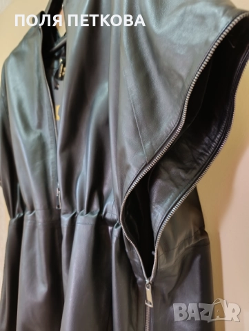 Уникален модел яке тип на метка естествена кожа