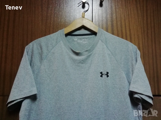 Under Armour Loose HeatGear нова оригинална мъжки сива тениска фланелка размер М, снимка 5 - Тениски - 53067027
