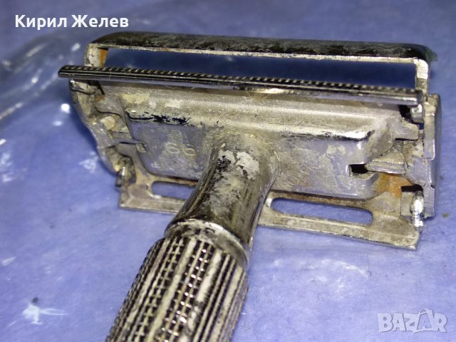 Стара РЕТРО КОЛЕКЦИОНЕРСКИ РЯДЪК МОДЕЛ САМОБРЪСНАЧКА ЖИЛЕТ с МАРКРОВКИ 12486, снимка 16 - Колекции - 43805891