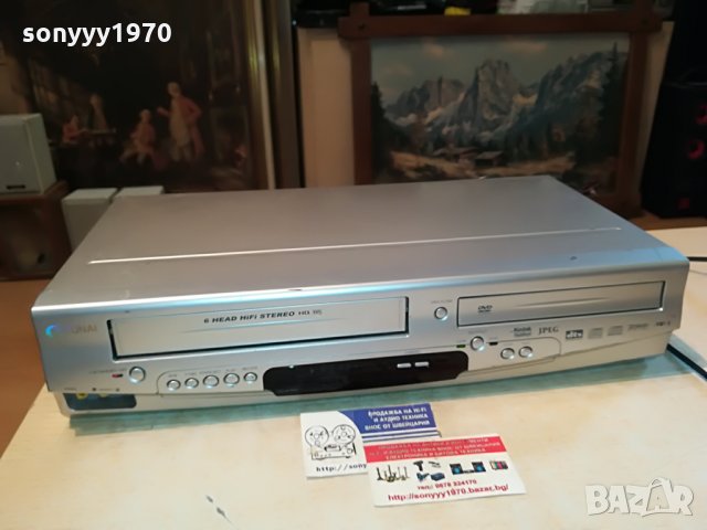 funai hifi stereo video 6 head+dvd 1507212017, снимка 4 - Плейъри, домашно кино, прожектори - 33532684