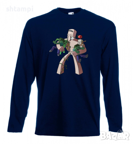 Мъжка тениска Iron Golem,Minecraft,Игра,Забавление,подарък,Изненада,Рожден Ден., снимка 10 - Тениски - 36494941