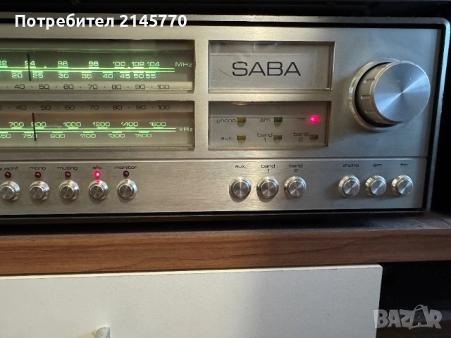 Ресийвър Saba electronic 9240, снимка 5 - Ресийвъри, усилватели, смесителни пултове - 53075034