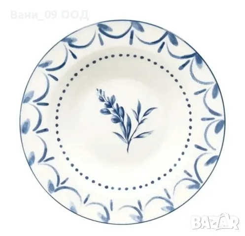 Красив порцеланов сервиз за хранене , снимка 3 - Сервизи - 50151944