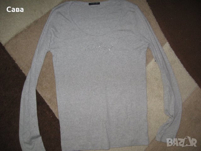 Блуза SISLEY   дамска,М-Л, снимка 2 - Блузи с дълъг ръкав и пуловери - 32648563