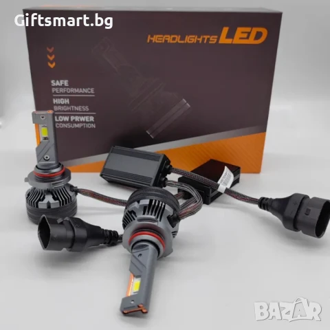 Комплект 2 LED крушки, H7, 31 000Lm, 2x65W, 6000К, 76.5x36мм, 3570 чип, снимка 8 - Аксесоари и консумативи - 51102862