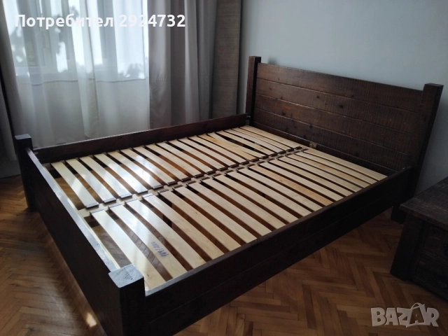 Комплект спалня -масив,запазена , снимка 2 - Други стоки за дома - 52587166