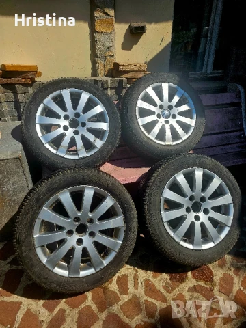 4 бр Алуминиеви джанти с Гуми !!!, снимка 1