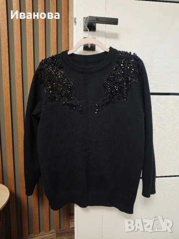 Ефектен дамски пуловер 