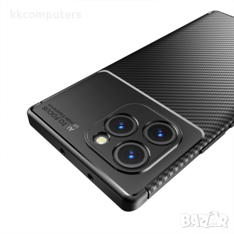 Huawei Honor 60 SE Удароустойчив Carbon Fiber Калъф и Протектор, снимка 9 - Калъфи, кейсове - 52582380