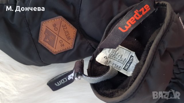 Ръкавици за сняг WEDZE на Decathlon 10-12 години, снимка 2 - Шапки, шалове и ръкавици - 38814124